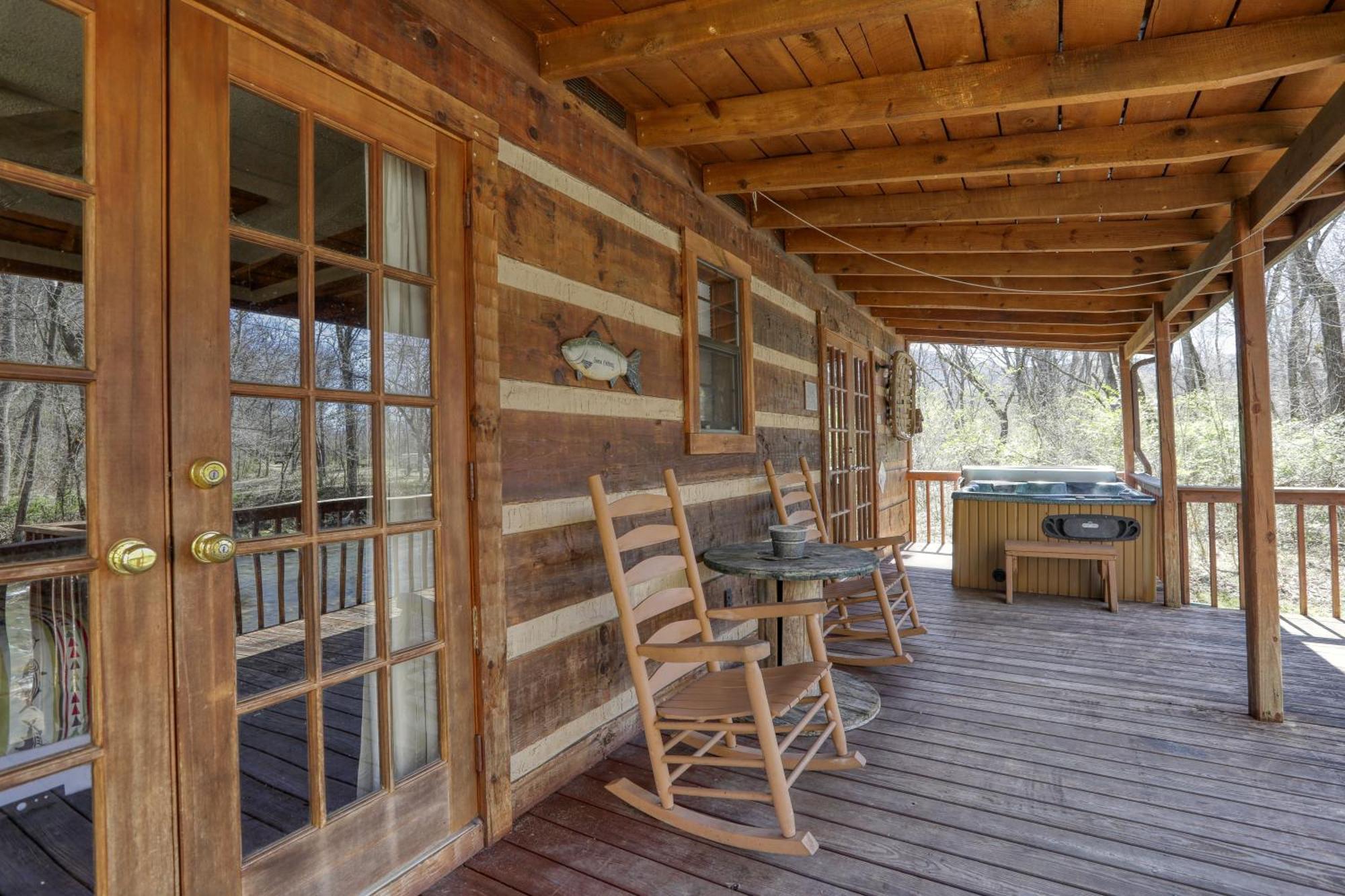 Creekside Memories Cabin Cosby Exteriér fotografie